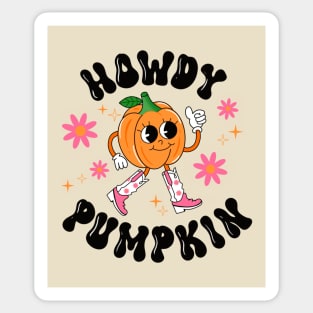 HOWDY PUMPKIN Sticker